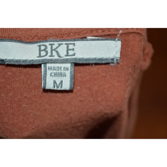 BKE Women’s Size Medium Tank Tops Lot of 2 Shirt Sleeveless Stretch Cotton Brown - Picture 4 of 7